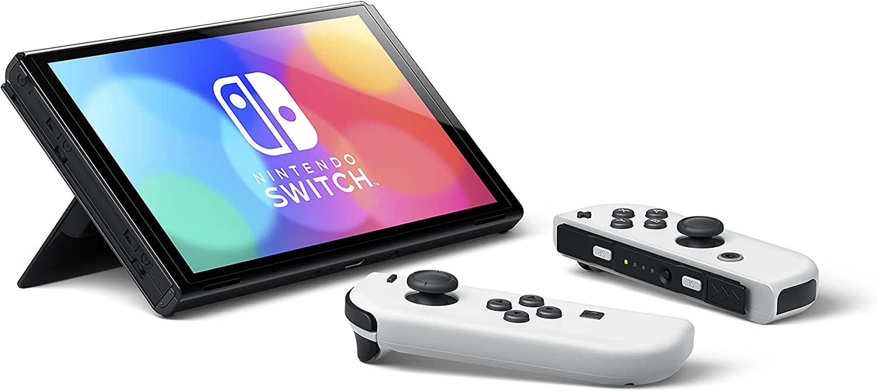 Gaming Console: Nintendo Switch OLED - White image number 5