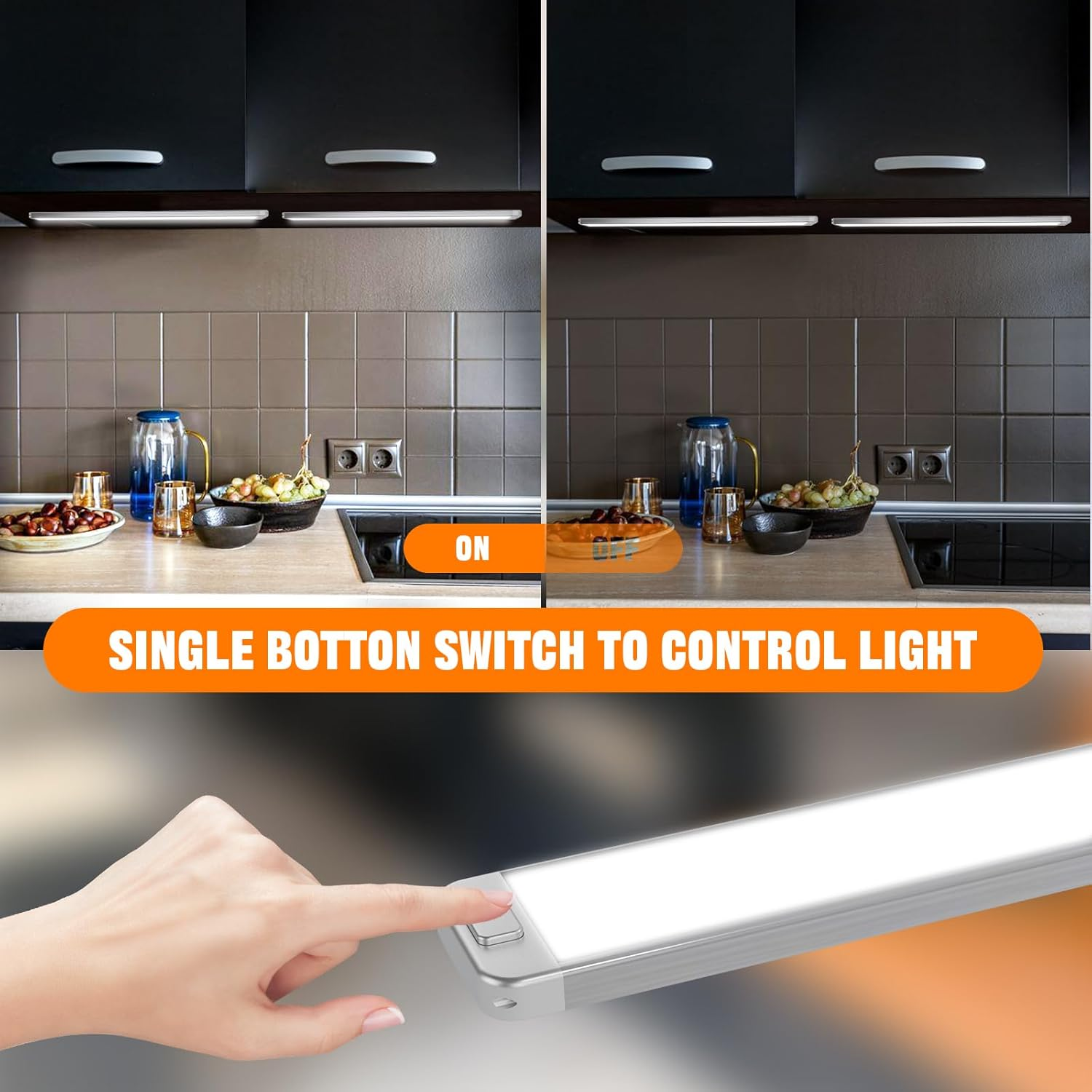 Chelhead 228 Leds Strip LED 2000LM LED Lamp 12 V 10 W 12 V Light Strip with On/Off Switch 42 Cm 6000 K Lamps Caravan Compatible with Car RV Truck Boat Pack of 2 (4) image number 2