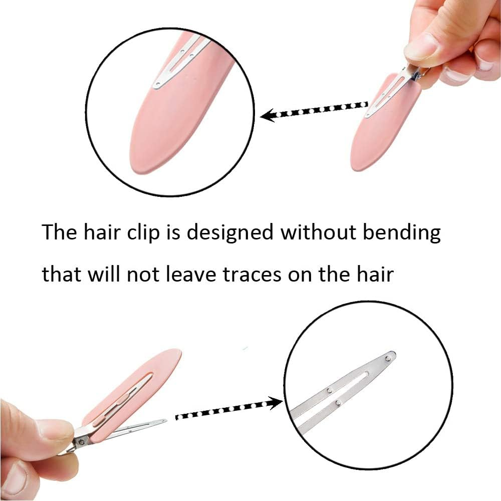 No Crease Hair Clips for Makeup-12 Pieces image number 4