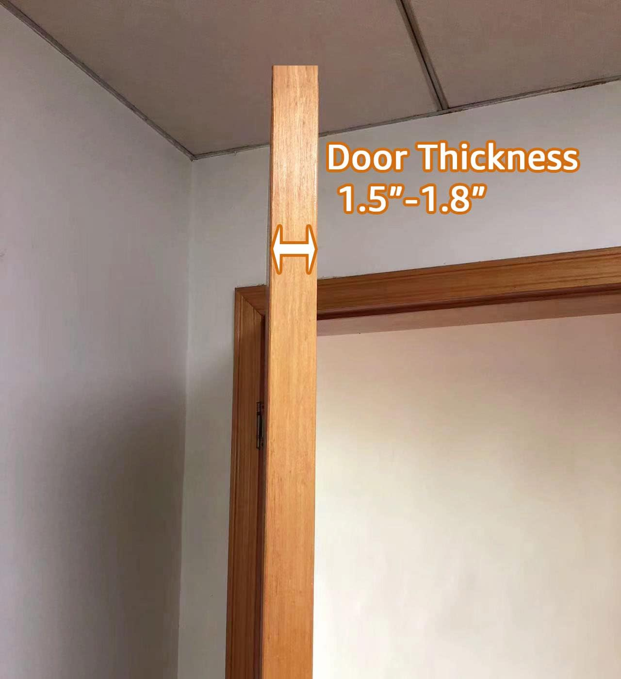 Amazon Basics 24-Pocket Over-The-Door Hanging Medium-Size Shoe Organizer image number 1