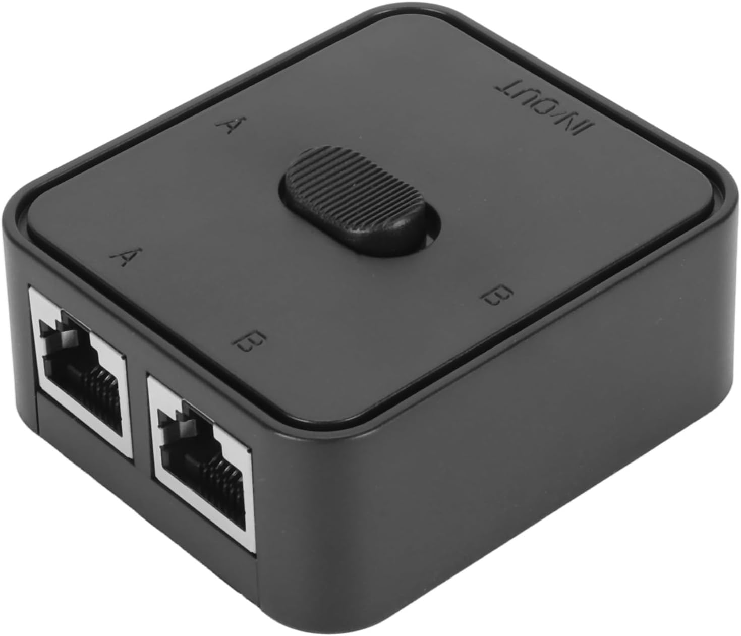 Zerodis Red Switch 2 Gigabit Ports Network Switch Almost the Gear Speed RJ45 Divicer for Cat 6 Black image number 1