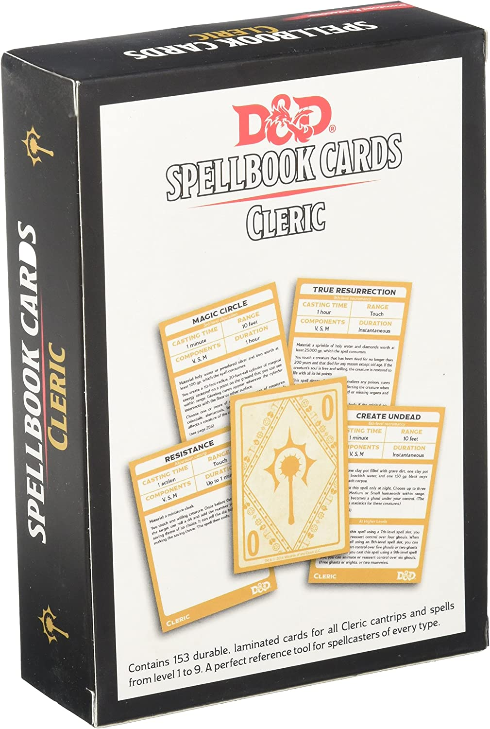 D&D Spellbook Cards: Cleric Deck (149 Cards)
