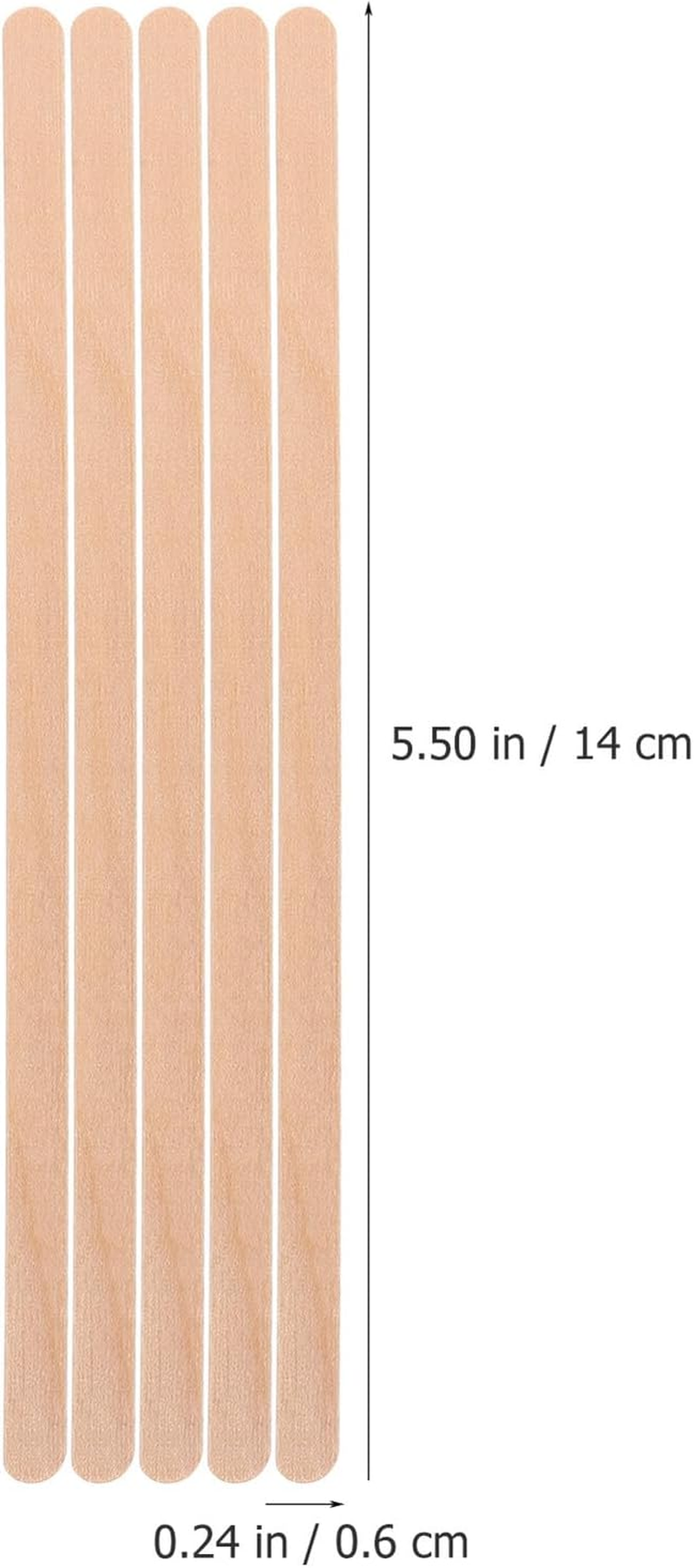 ABOOFAN 250Pcs 14Cm Wooden Coffee Mixing Sticks Disposable Beverage Stirrer for Hot Drinks Tea Cocktails Home Coffee Bar Accessories image number 4