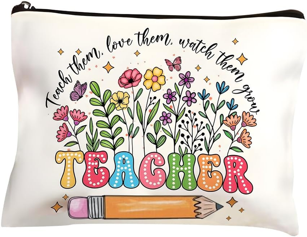 GXGM 1 X Canvas Bag Thank You Gifts, Multifunctional with Zip, Leaving Teacher'S Day, Leaving Nursery, Storage Bag image number 4