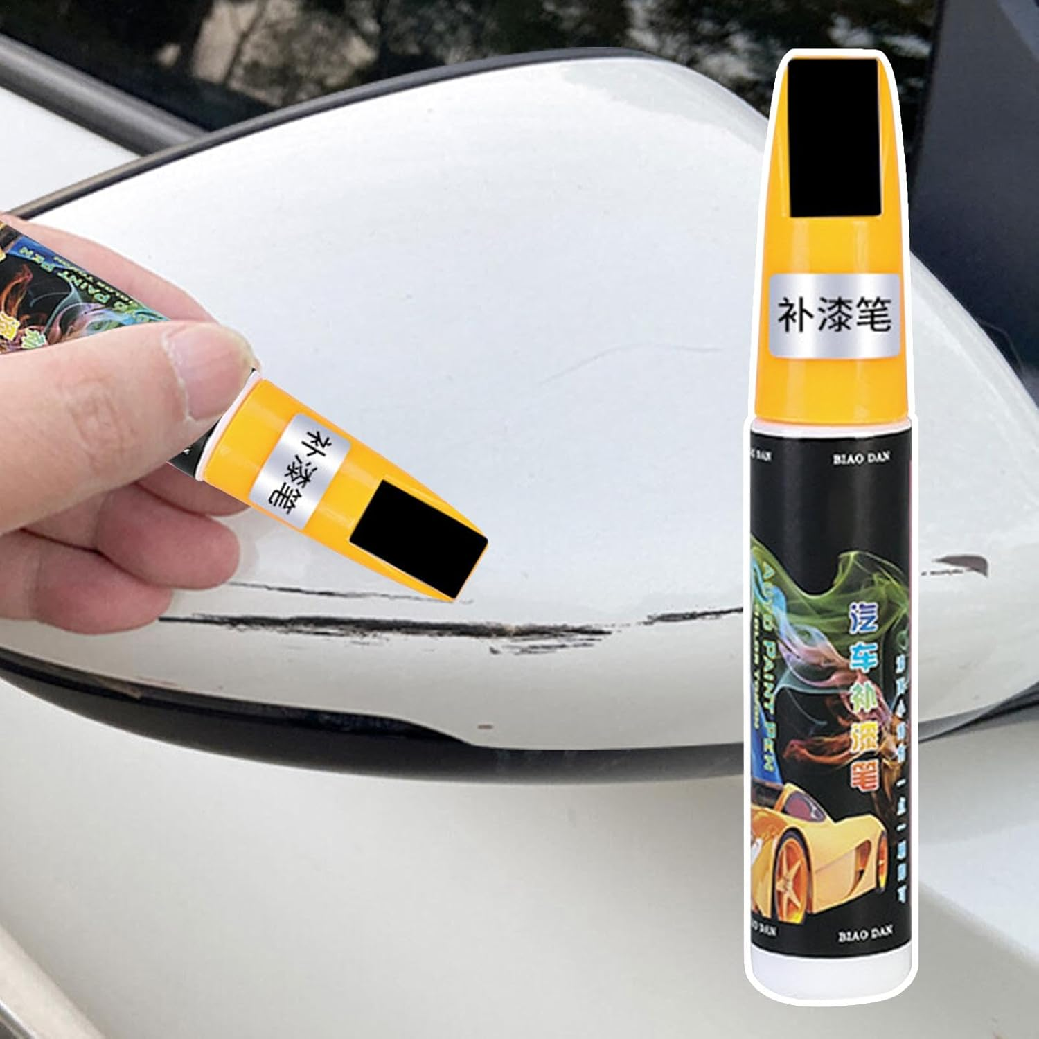 Car Scratch Paint Pen | Automotive Car Repair Pen - Fill Paint Pen Car, Convenient Auto Touch-Up Paint for Erase Car Scratches image number 1