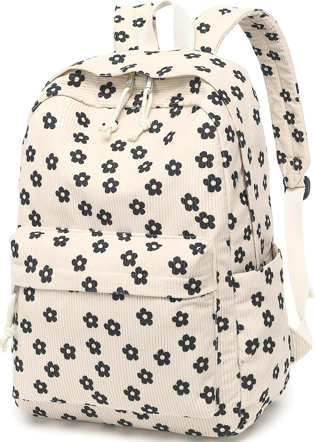 Bookbag Girls School Backpack Cute Floral Schoolbag Laptop Shoulder Bag Daypack for Teen Girls Boys