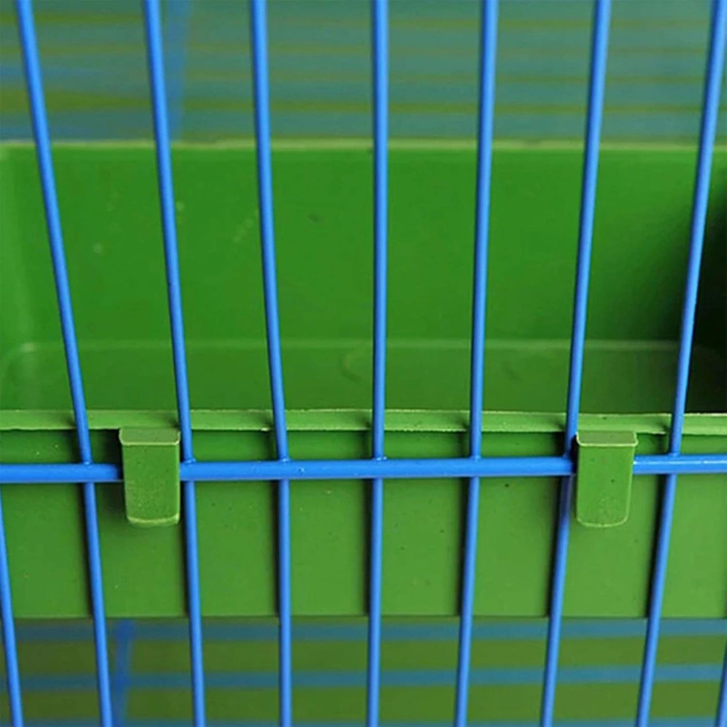 Bird Bath for Cage - Pet Bird Baths with 2 Side Hooks | Parrot Bathroom Bathtub, Bird Bath for Small Parrots Parakeets and Canaries, Parrot Birdbath Shower Accessories image number 3