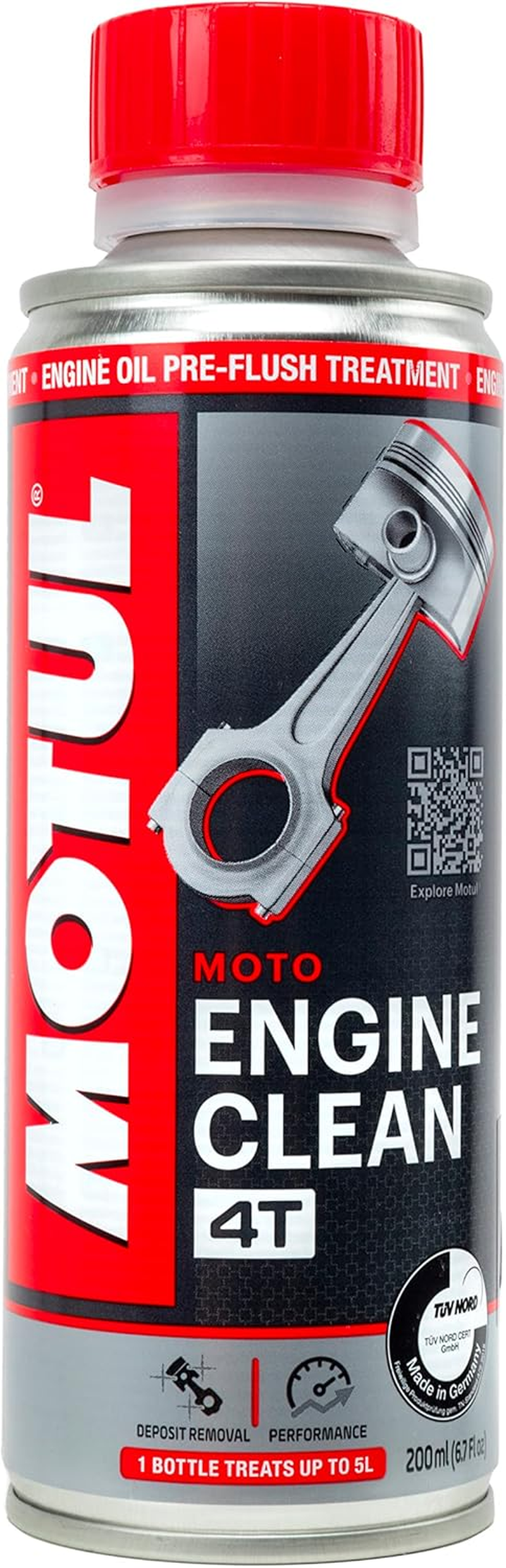 Motul Injector Care Petrol, Preventive Care Additive for Petrol Engines, Prevents Smoke, More Power, Less Consumption and Emissions, System Keep Clean Gasoline, 300 Ml