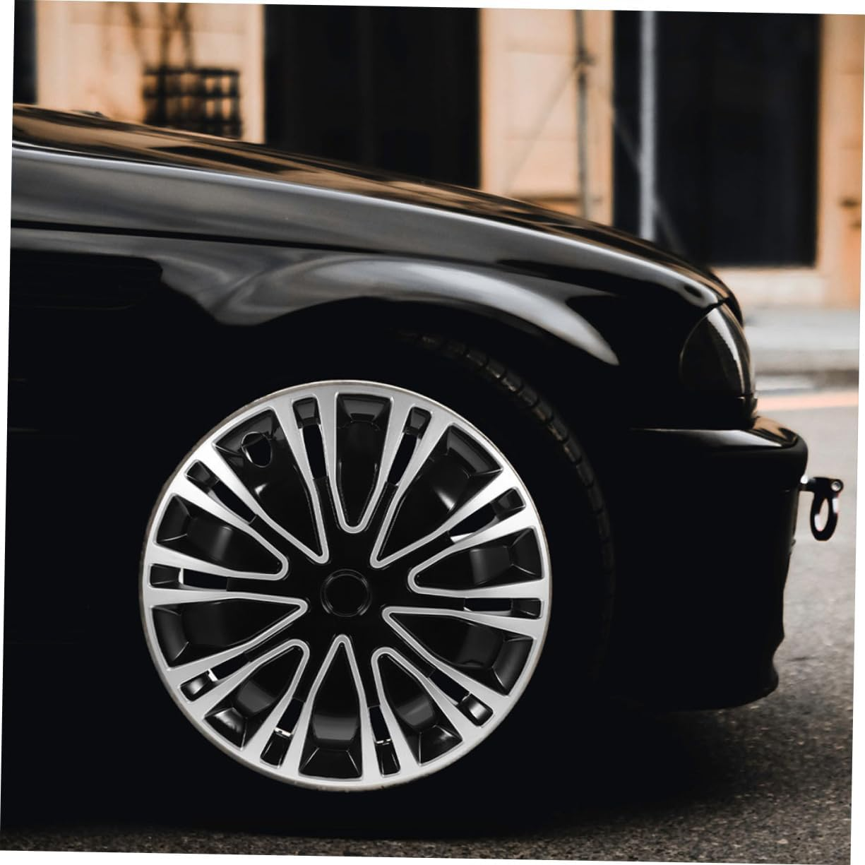 OSOLADY 2Pcs Decorative Hubcaps for Cars Automotive Wheel Hub Caps Car Hub Cap Vehicle Wheel Cover Decor