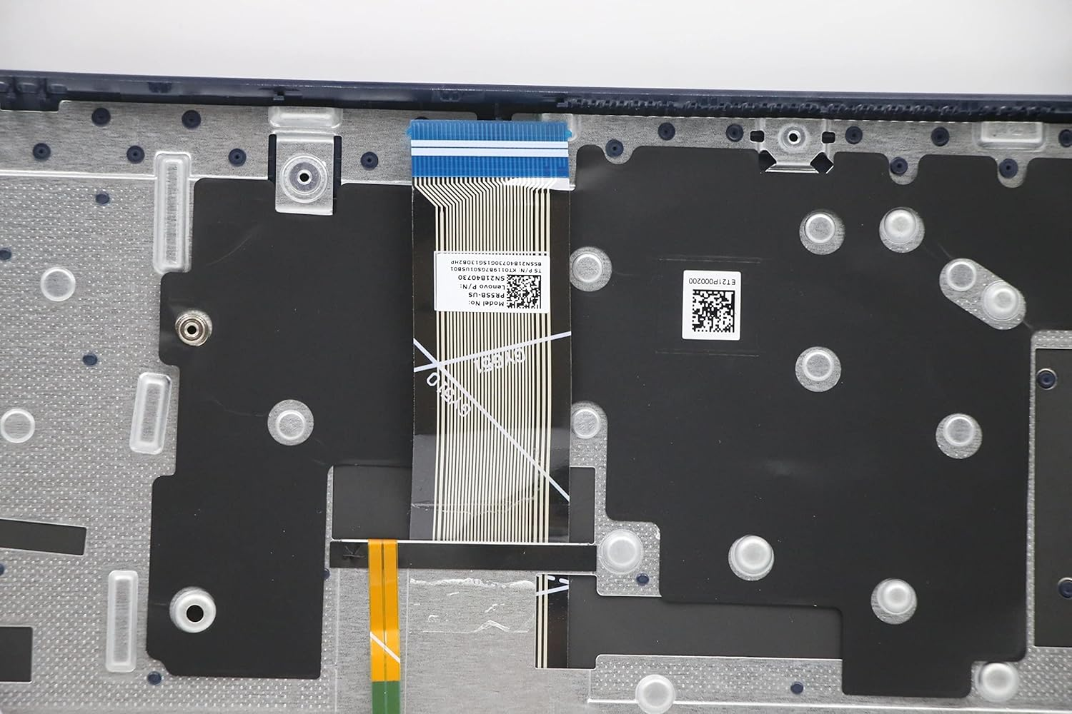 LTPRPTS Replacement Laptop Upper Case Palmrest Backlit Keyboard Touchpad Assembly Part for Lenovo Ideapad 3-15ITL6 15ALC6 5CB1B62097 Blue image number 4