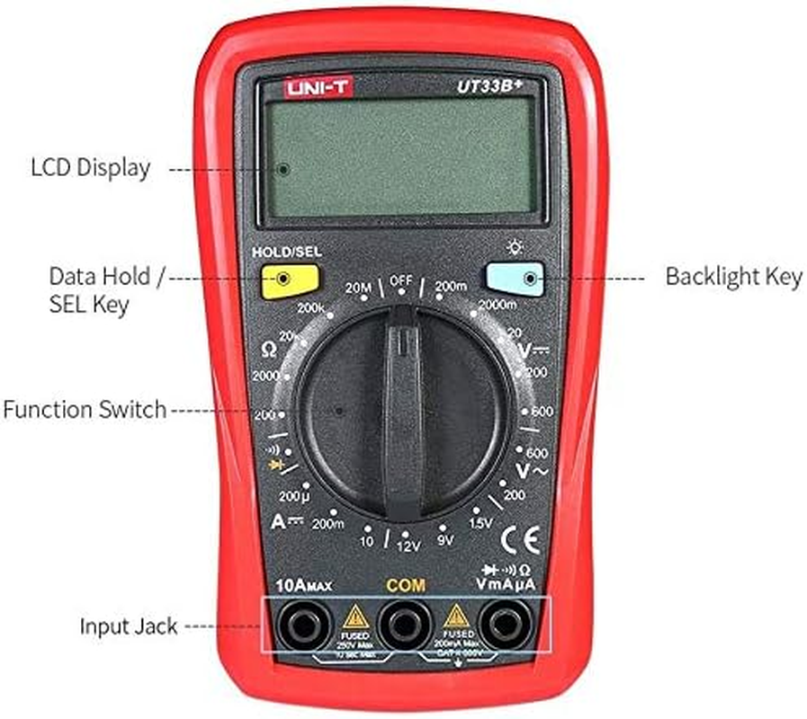 UT33B+ UNI-T Digital Multimeter image number 6