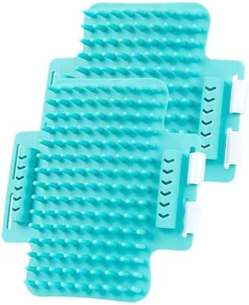 Cat Corner Grooming Brush, Cat Scratching Brush Tickling Comb, 2Pcs Silicone Pet Wall Corner Tickling Artifact Massage Brushes Scratcher Corners Tickling Brushes image number 6