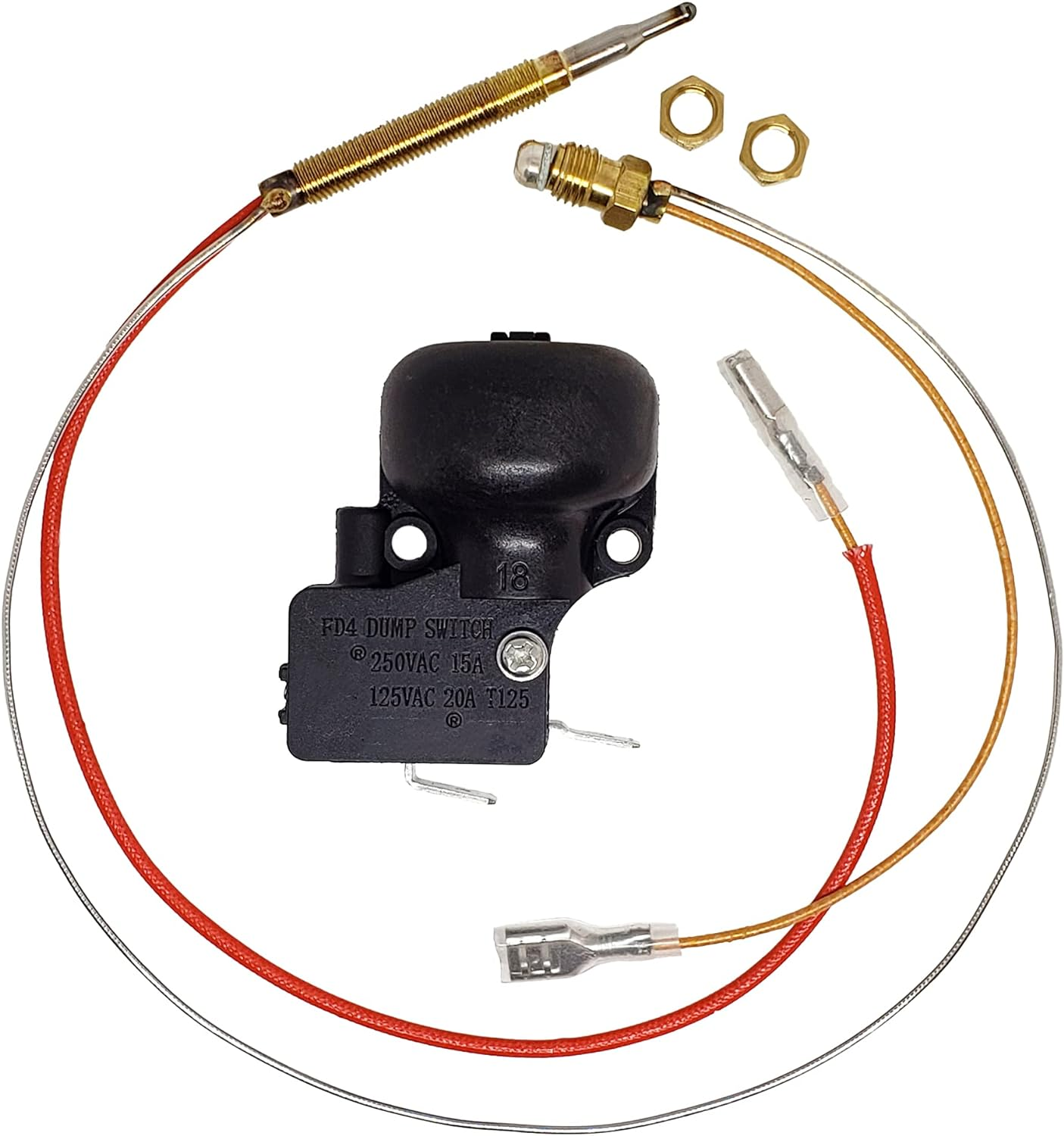 Gas Patio Heater anti Tilt Tip over Switch Fits for Patio and Room Heater Garden Outdoor (Anti Tilt FD4 Dump Switch) image number 2