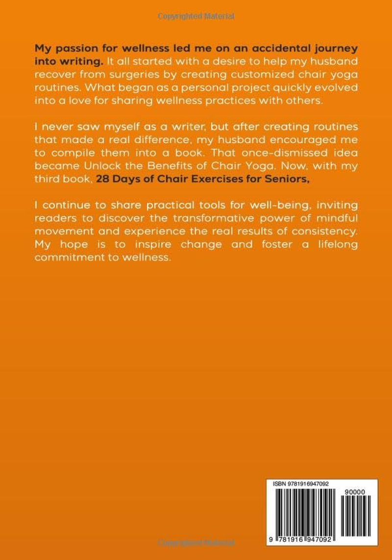 28 Days of Chair Exercises for Weight Loss: Three Levels for Strength, Posture, and Fitness in Just 10 Minutes a Day, 99 Illustrated Exercises Organized into 28 Routines, Video Included image number 1