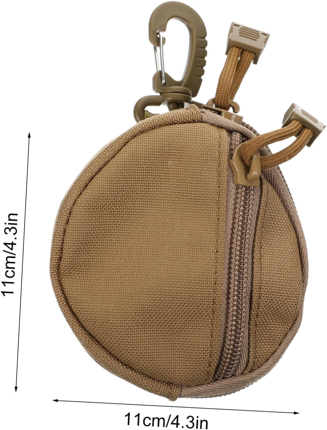 HEALEEP Sports Coin Bag Portable Storage Bag Lightweight Polyester Utility Pouch for Hiking Camping Outdoor Travel