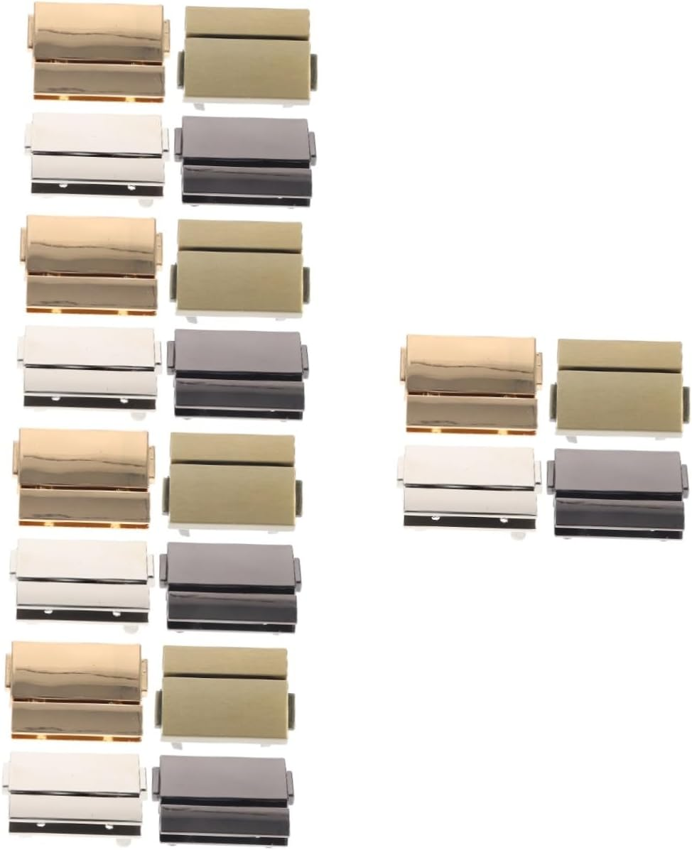 HOODANCOS 20Pcs Bag Locks for Travel Purse Clasp Metal Buckle Locks for Luggage Handbag Accessories image number 4