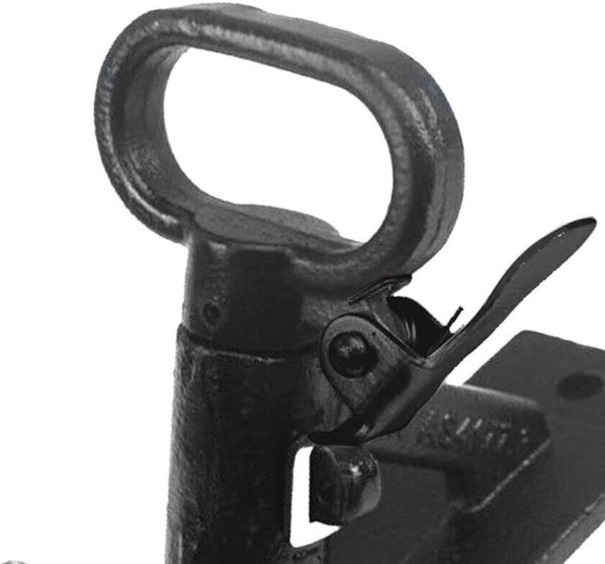 LEDON 50MM 2000KG Trailer Hitch 2 Hole Quick Release Coupling Black Quick Release Coupling for RV, Boat, Camper Fits 50Mm Tow Balls image number 3