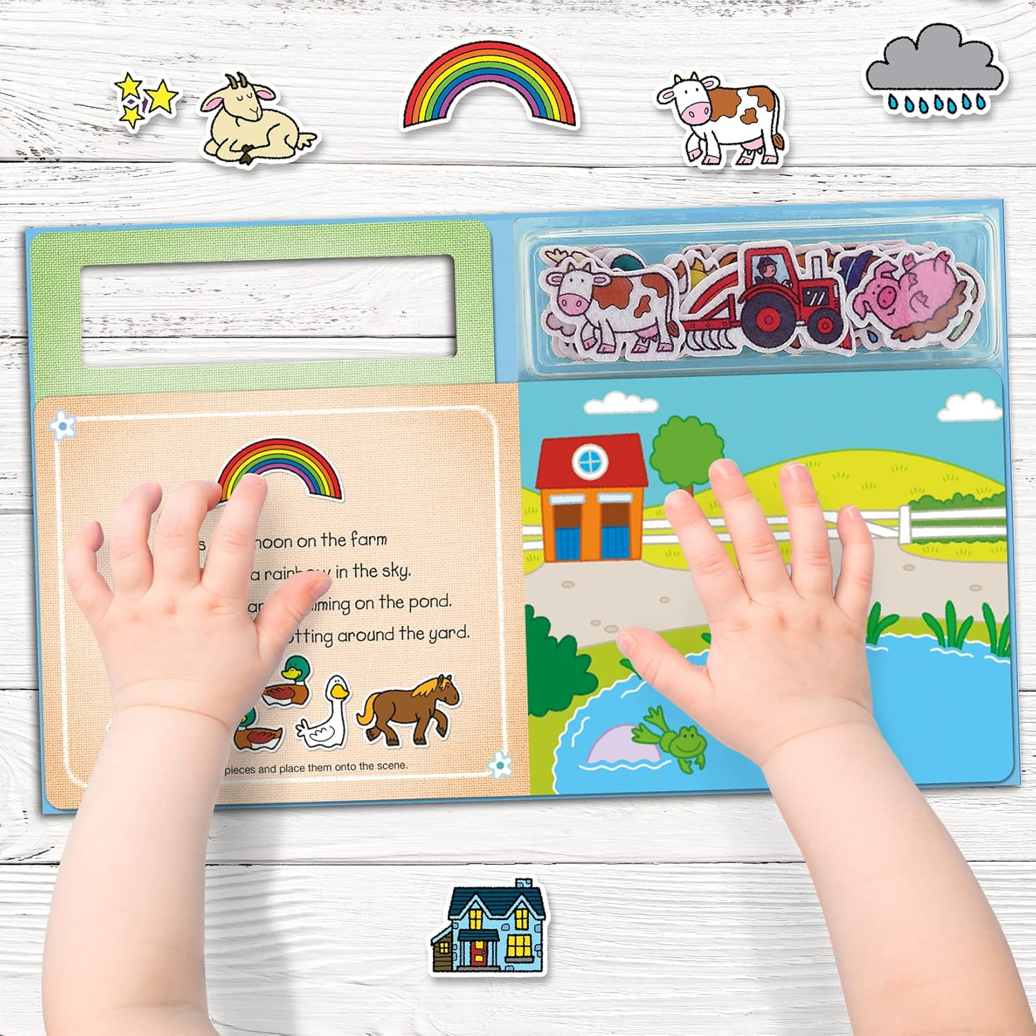 Farm Animals Soft Felt Play image number 3