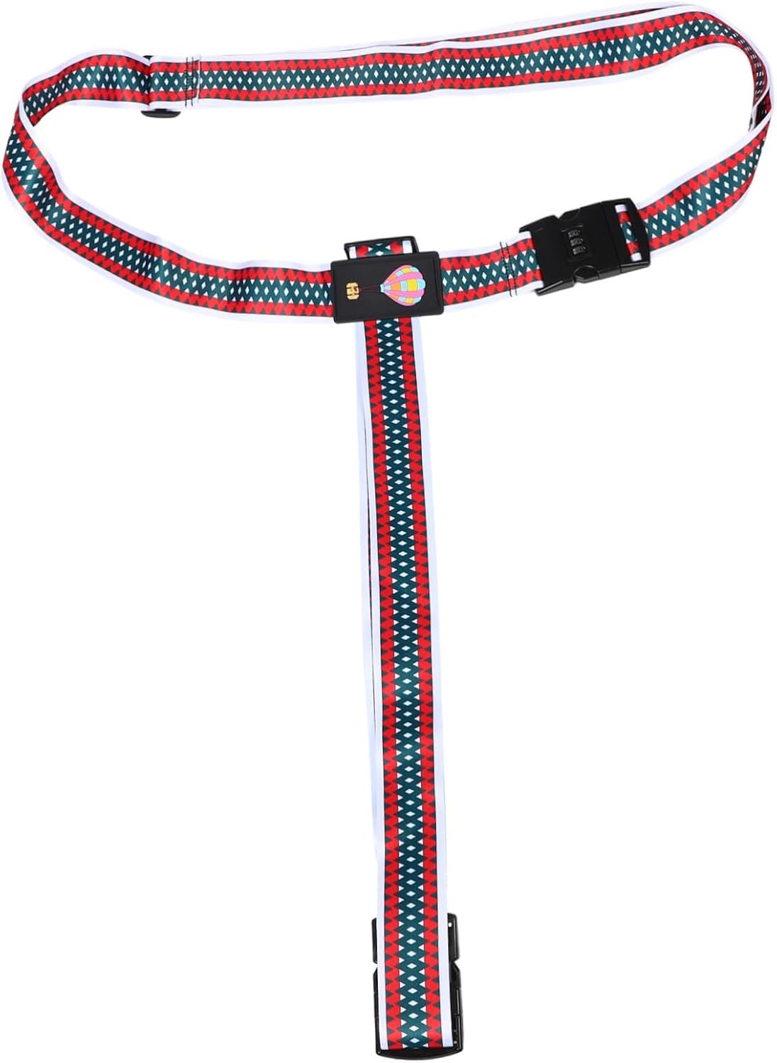 NIYANGLE 4Pcs Travel Luggage Belt Combination Lock Cartoon Print Adjustable Packing Strap for Suitcases Holiday Trips Luggage Straps image number 2