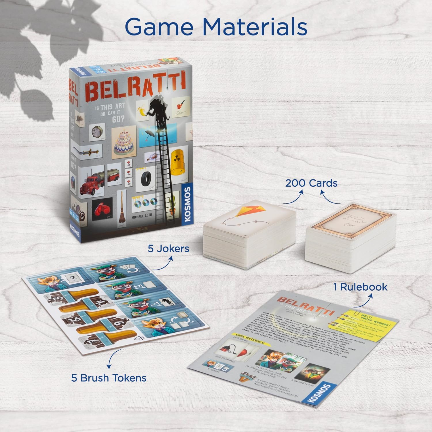 Thames & Kosmos Belratti | Party Game | Family Game | 3-7 Players | Ages 8+ | Picture Game image number 2
