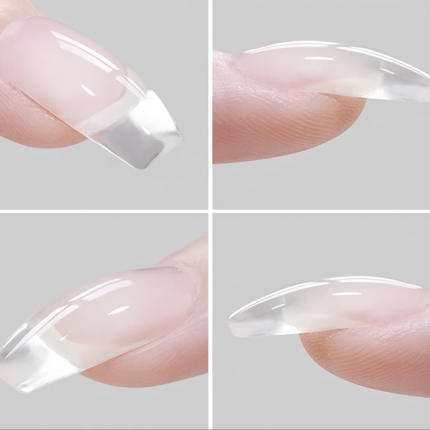 Vishine Builder Nail Gel 8-In-1 Clear Color for Nail Apex and Extension Strengthener, Nail Thickening Hard Gel Base Rhinestone Nail Glue Base in a Bottle H021 image number 1