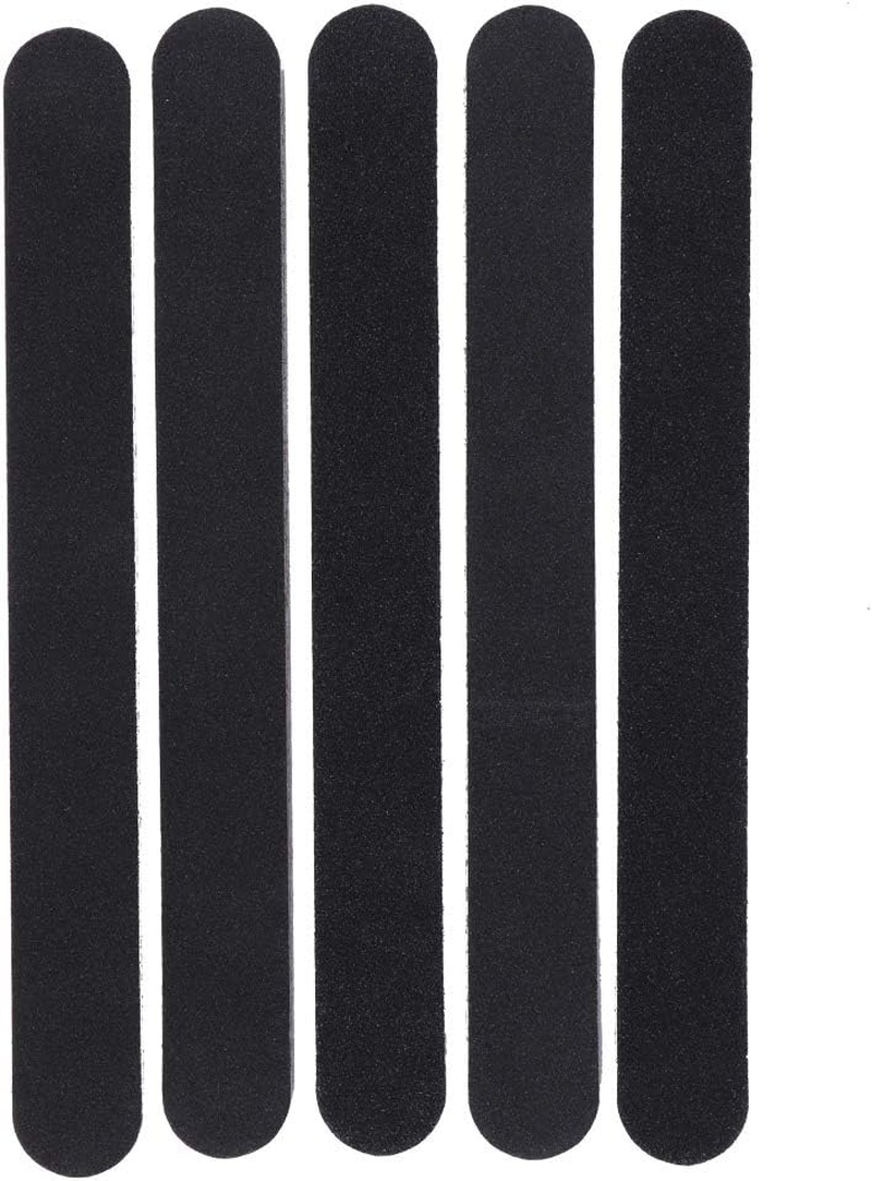 5Pcs Sanding Nail File, Double Sided round Head Nail Files and Buffers Manicure Tools Fingernail Files Nail File and Buffer Set Nail Buffer Block for Nail Salon