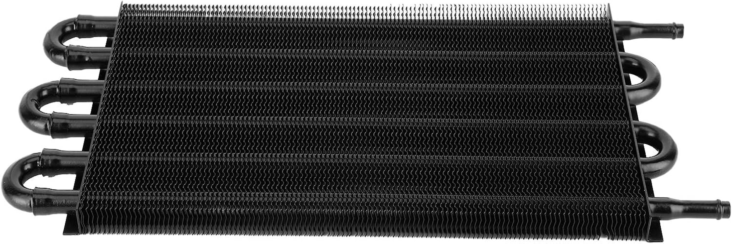 Transmission Cooler, Transmission Oil Cooler Kit Aluminum 6 Row Oil Cooler Kit with Installation Accessory for Vehicles image number 1