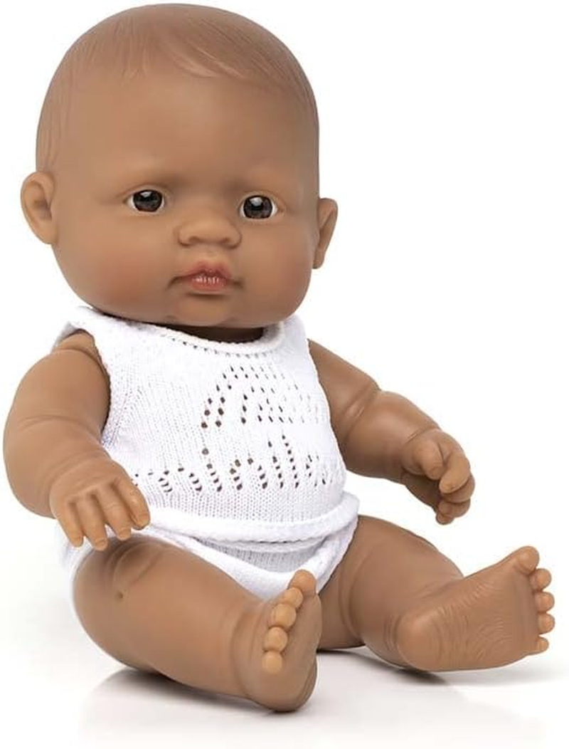 Miniland - Baby Doll - African Girl 21Cm image number 2