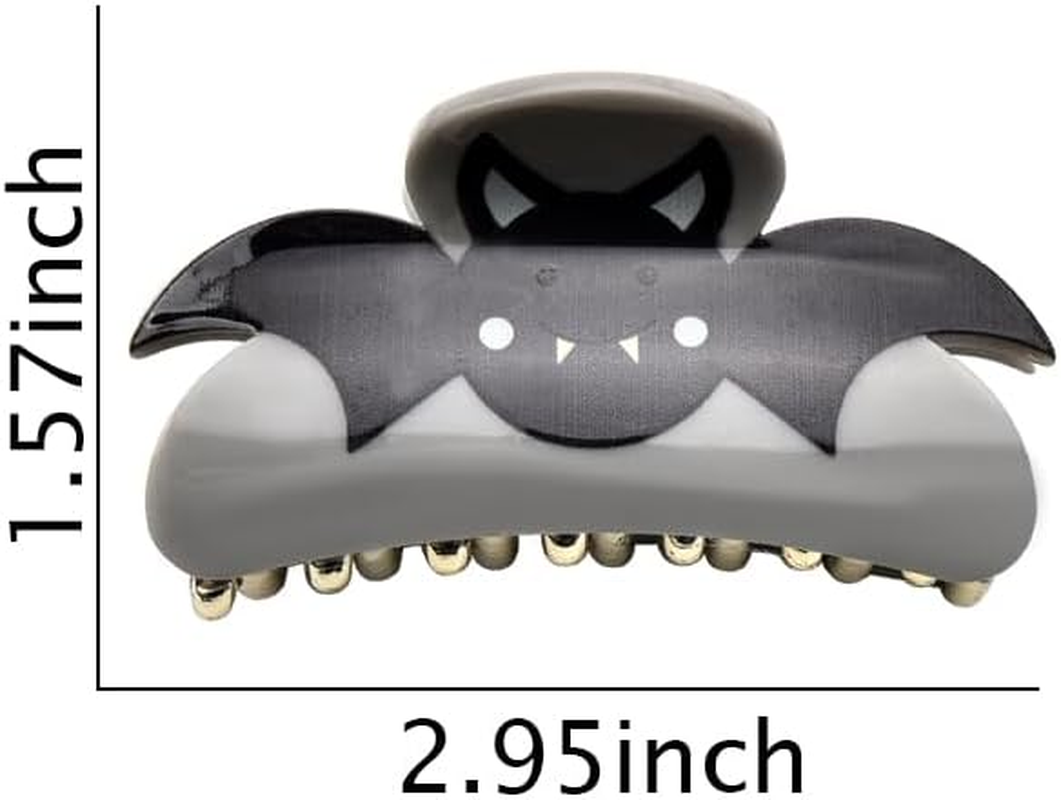 Halloween Hair Claw Clips for Women Party Cosplay Hair Clip Halloween Hair Jaw Clips for Girls Halloween Claw Clips for Thick Hair Styling Accessories Claw Clips Halloween Hair Catch Clip Hair Clamps image number 4