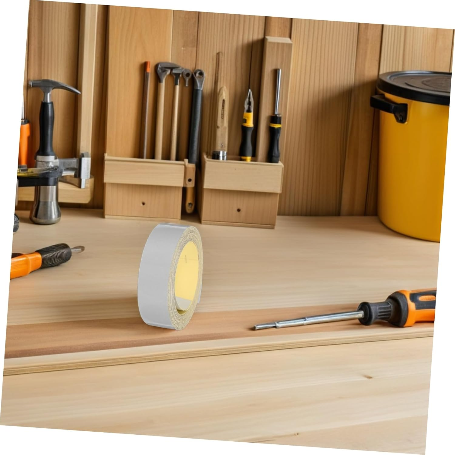 Self Adhesive Reflective Tape for Optical Non Contact Tachometers Compatibility for Speed and Distance Measurement Stripes for Accurate Digital Tachometer Readings image number 1