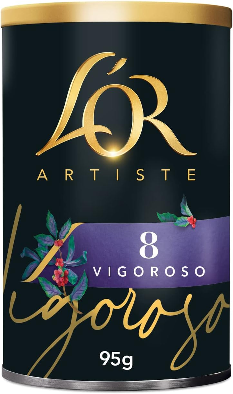 L'OR Premium Instant Coffee Artiste 8 Vigoroso 95G image number 1