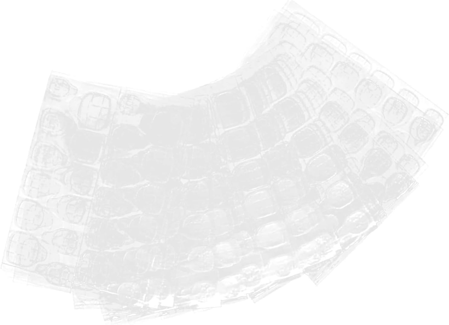 OEBUAFI 50 Sheets Long Lasting Nail Adhesive Eyelashes for Waterproof False Nails, Eco-Friendly Manicure Tape for Women and Kids image number 1