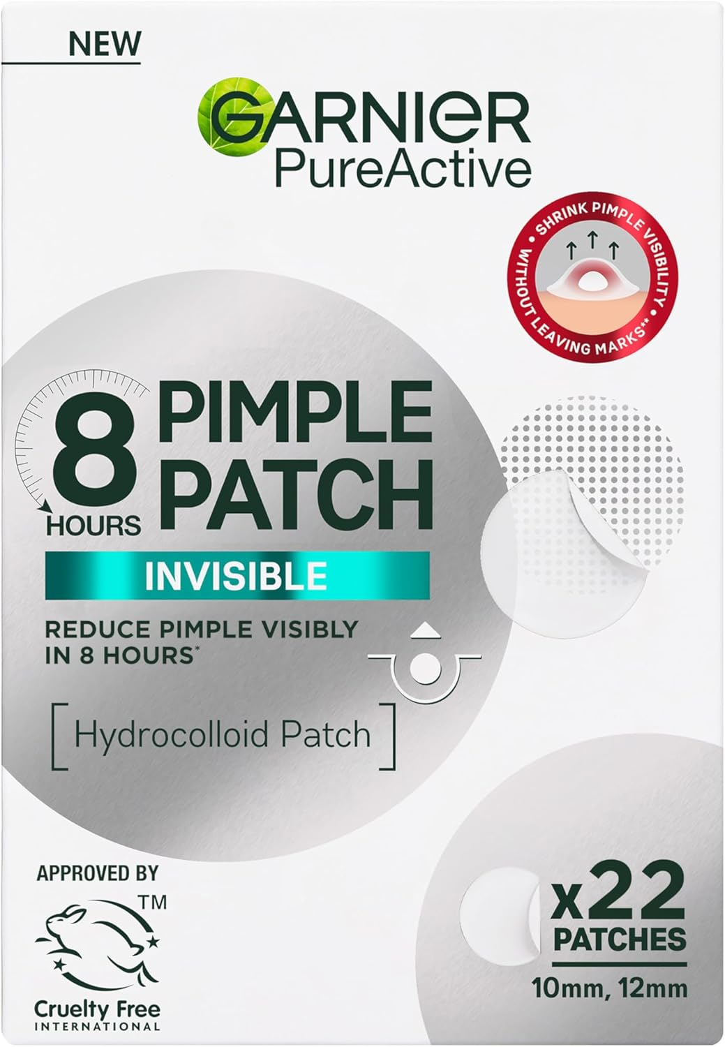 Garnier Pure Active 8Hr Pimple Patch 22Pk image number 3