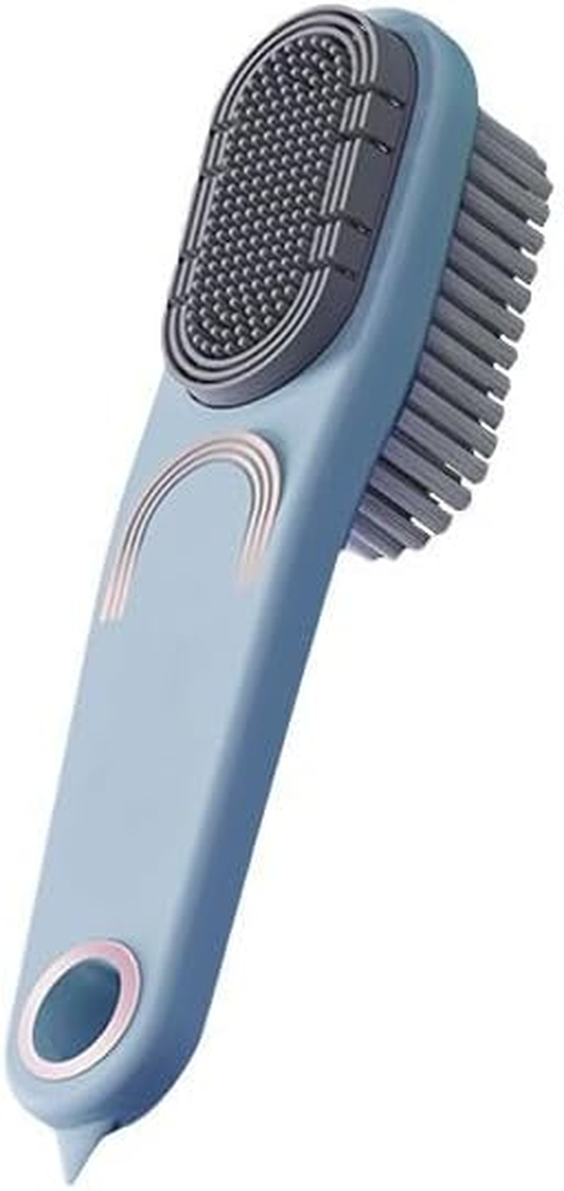 2 Pack Laundry Stain Brush Double-Sided Soft Bristle Cleaning Brush Long Handle Laundry Brush for Stain Removal Shoes ﻿ image number 1