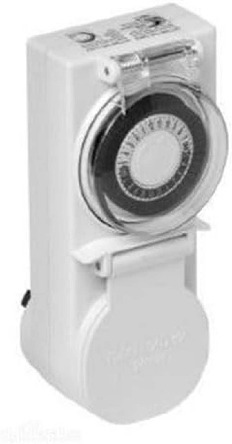 Hpm 24Hr Heavy Duty IP44 Outdoor Timer image number 1