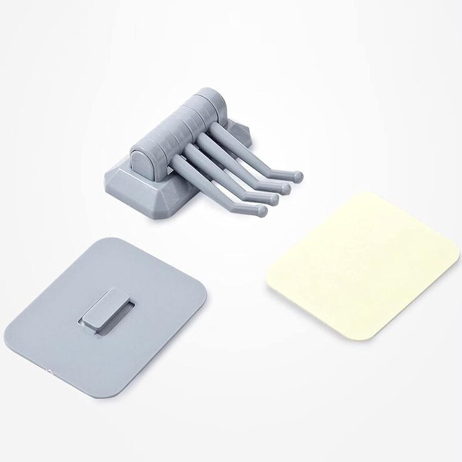 Jowxsx White Self Adhesive Hook Multifunctional Wall Hooks,Punch Free Strong Sticky Utility Heavy Duty Hook,Coat Towel Seamless Hook,Waterproof Hanger for Bathroom,Kitchen,Home Hardware image number 4