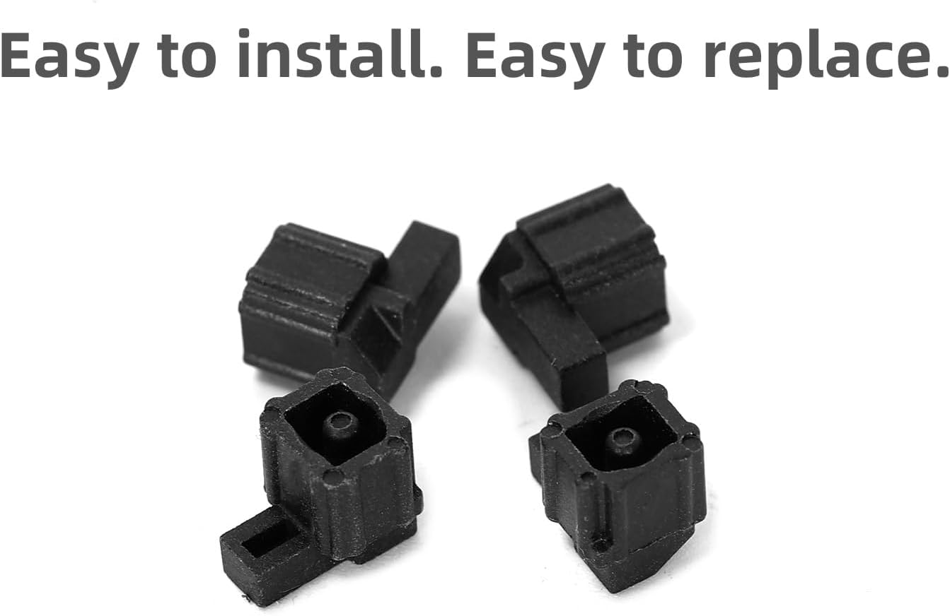 Ruimou 4Pairs Controller Left Right Slider Buckle Latch Replacement Parts Compatible with Nintendo Switch Compatible with Joycon image number 3