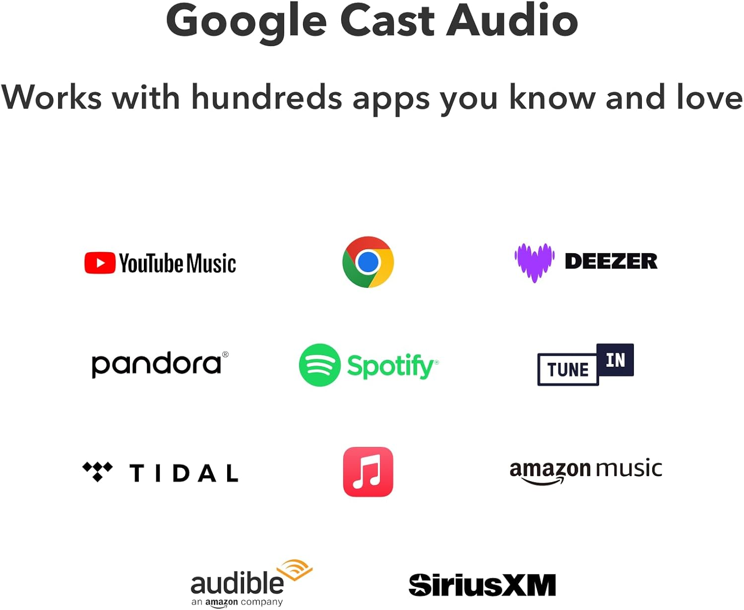 Wiim Pro Airplay 2 Receiver, Google Cast Audio, Wifi Multiroom Streamer, Works with Alexa, Siri and Google Assistant, Stream Hi-Res Audio from Spotify, Amazon Music, Tidal and More image number 2