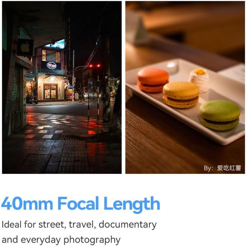 TTARTISAN AF 40Mm F2 Full Frame Lens for Nikon Z, Compact Lightweight Auto Focus Cameras Lens Compatible with Nikon Z-Mount Cameras (Black) image number 2