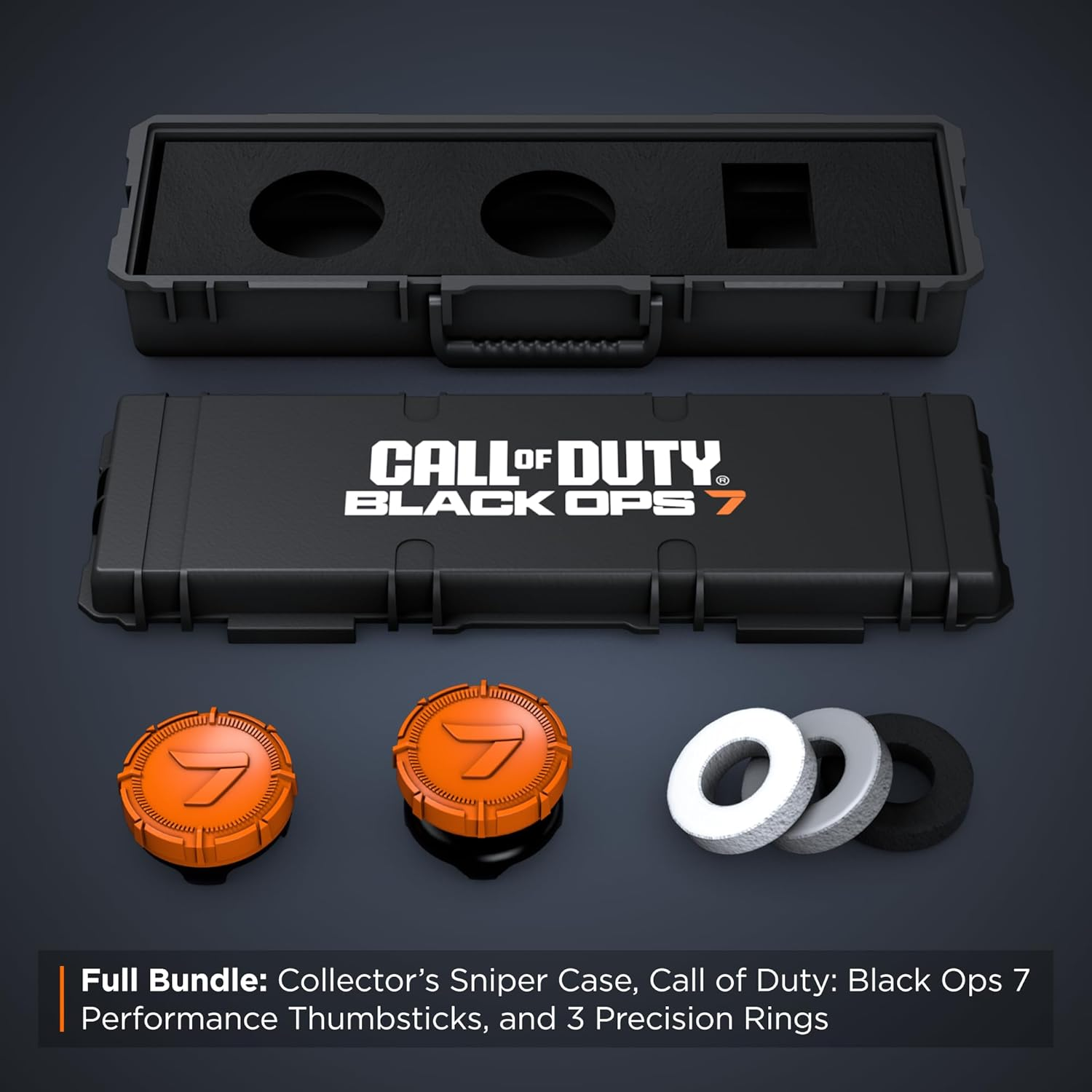 Kontrolfreek Call of Duty: Black Ops 7 Aim Boost Kit | Collector&rsquo;S Edition for Playstation 4 (PS4), Playstation 5 (PS5) | Orange and Black image number 2