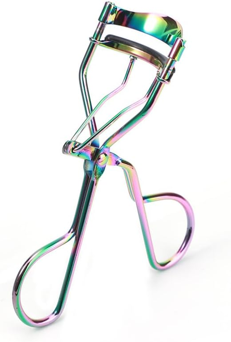 Eyelash Curler - Portable Lash Curler with Replaceable Soft Pads, Natural Long-Lasting Curling Tool, Gentle Design Prevents Pinching