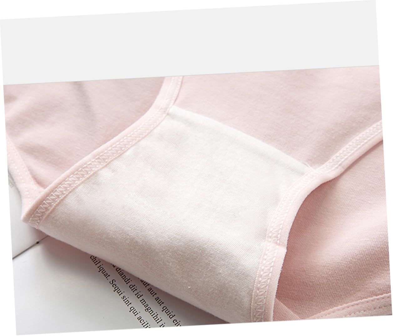 3Pcs High Waist Maternity Panties Cotton Skin Blackish for Pregnant Women Underwear Adjustable Splice Stomach Lift Function for Daily Comfort image number 2