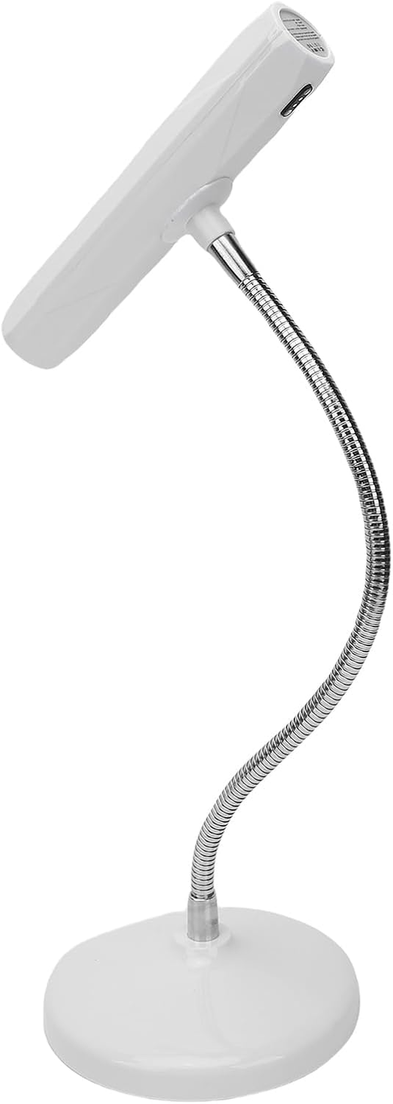 Sorandy LED Nail Lamp, 9W Gooseneck Lamp with 360 Degree Rotatable, 60S Timer, 2500Mah Battery, USB Rechargeable Gel Nail Dryer for Salon, Home DIY Use (Violet Light)