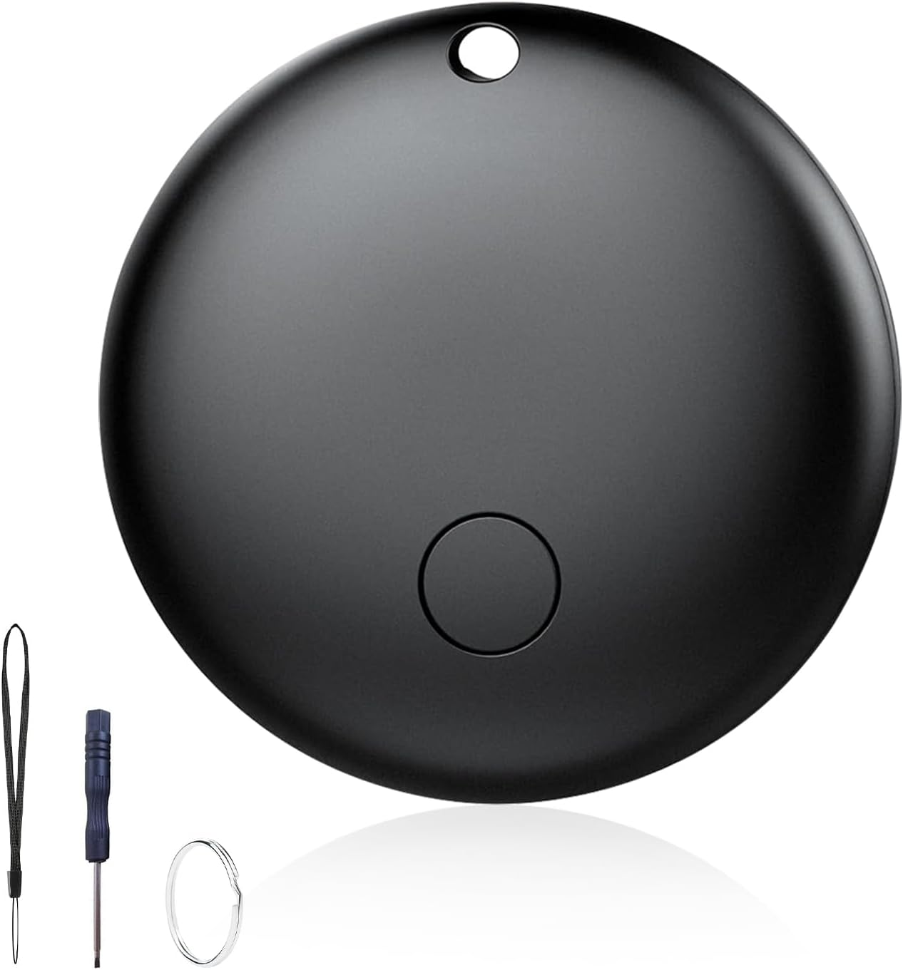 Ixtra Air Tag Tracker Bluetooth Tracker, Smart Tag Item Finders Works with Apple Find My App (Ios 14.6 above Only), Waterproof Keys Finder & Item Locator Worldwide Tracking for Bags,Luggage,Pets image number 2