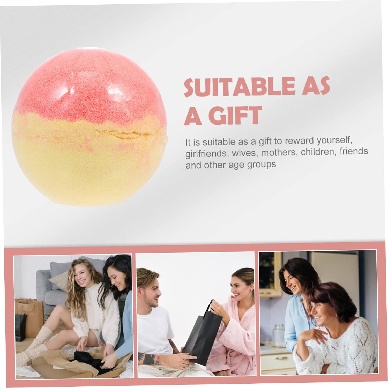 IWOWHERO Essential Oil Sea Salt Bath Spa Bathing Foaming for Day Present Rejuvenate Smooth Glowing Skin image number 5