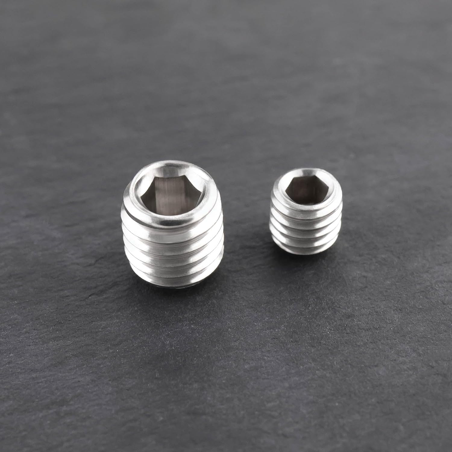 20Pcs 304 Stainless Steel Hexagon Socket Head Cap Screws Set M3 M4 M5 M6 M8 Hex Bolt for Toilet Roll Holder Grub Screws Silver image number 4