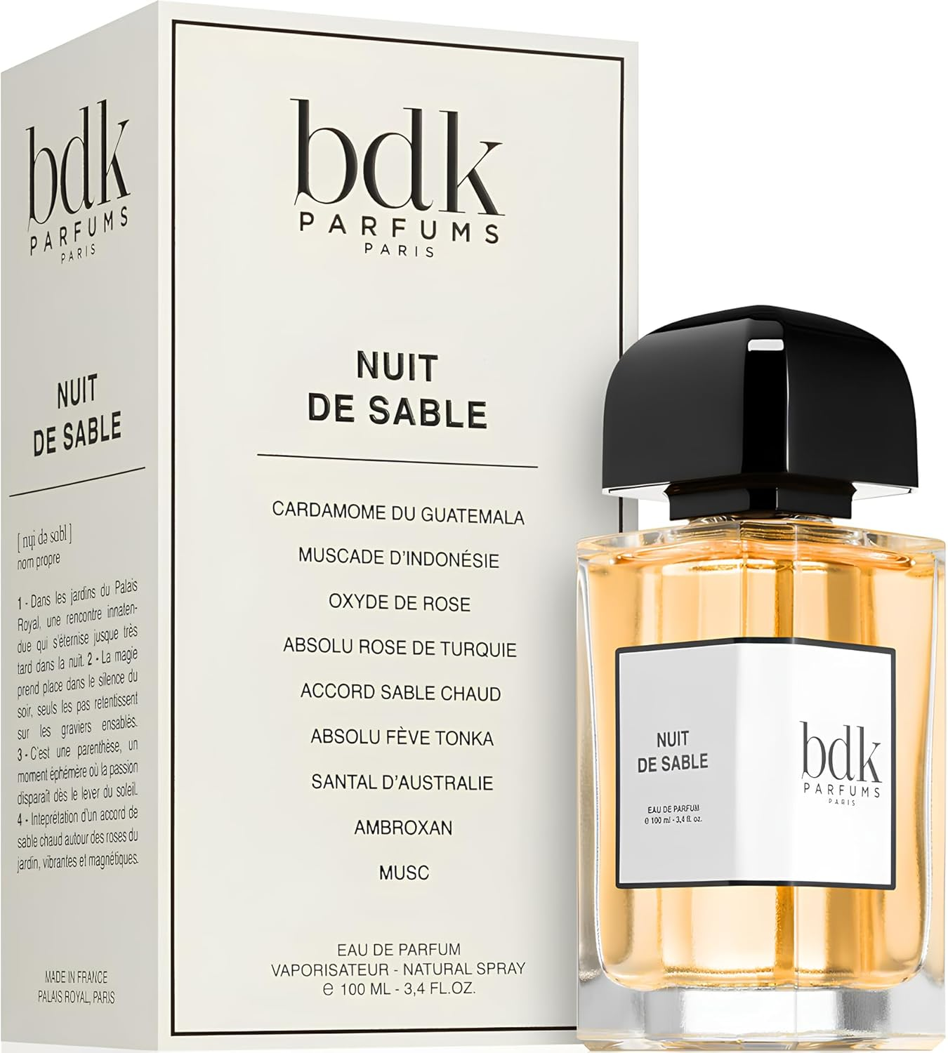 Bdk Parfums Nuit De Sable Eau De Perfume for Unisex, 100 Millilitre image number 1