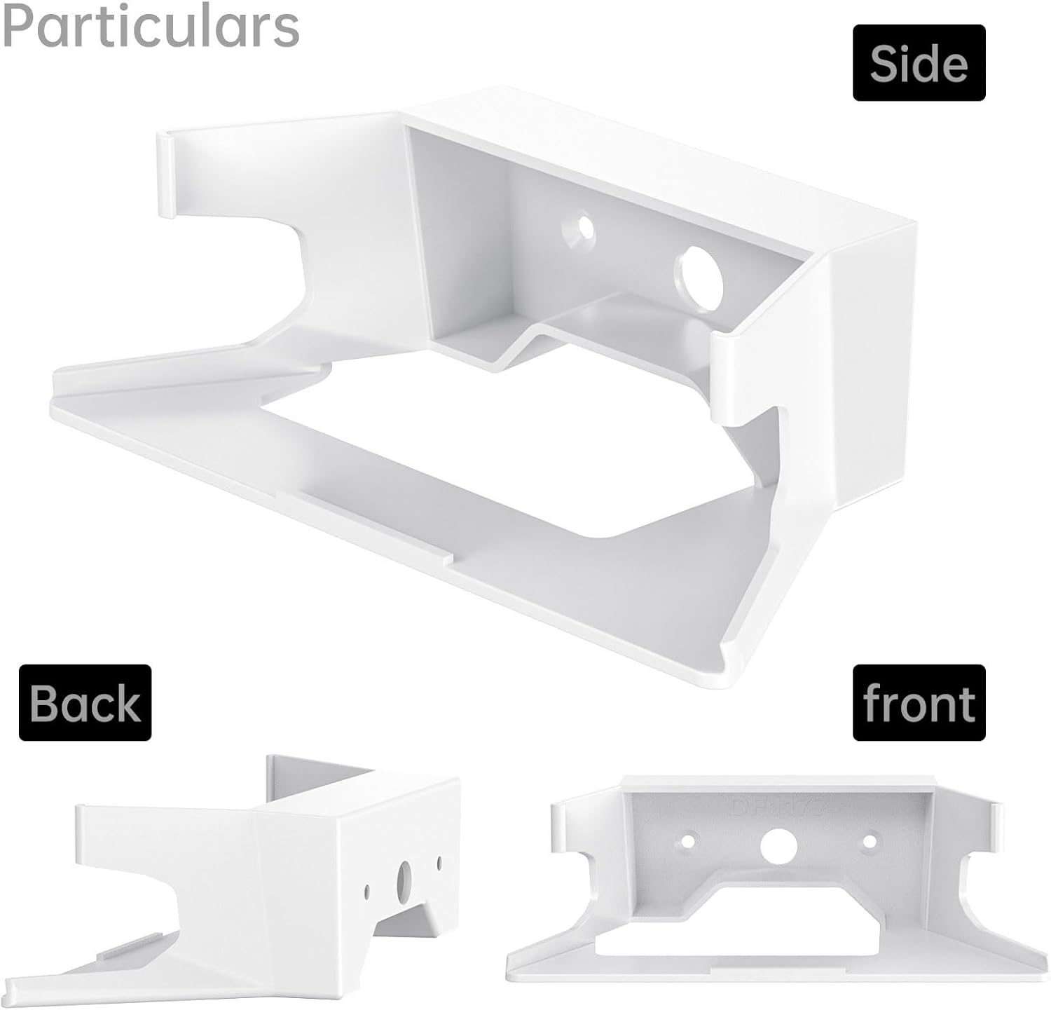 Universal Wall Mount Bracket Holder with Screw Mounting Kit for Mesh Wifi Routers - Heavy Duty Adjustable Easy Installation for Home Network Seamless Wifi Coverage Durable Construction image number 3