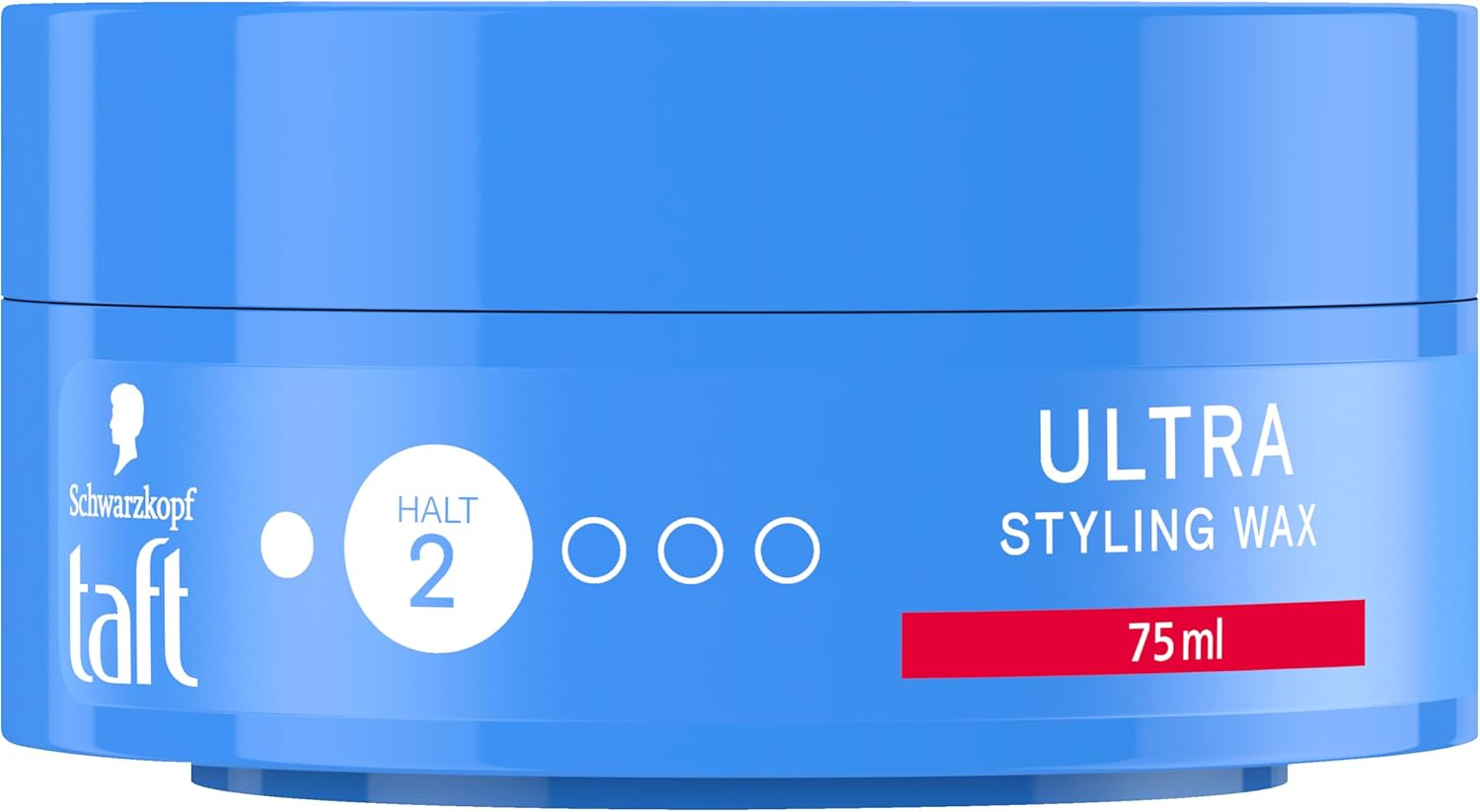 TAFT Styling Wax Ultra with Hold Level 2 (75 Ml), Gives up to 24 Hours Hold & Structure, Hair Wax with Shine Level 5 for a Shiny Finish image number 4