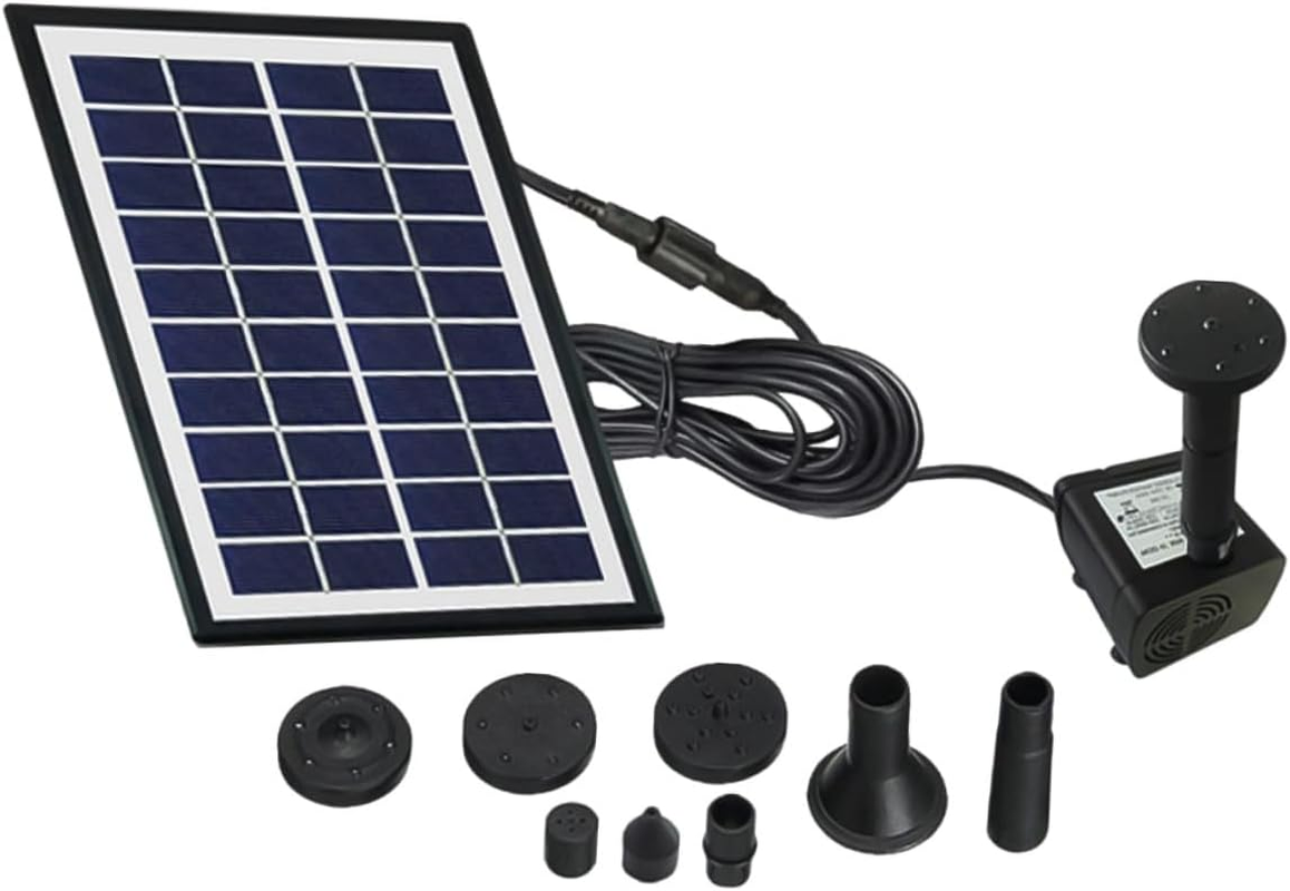 ARTIBETTER 4W Solar Floating Fountain Mini Garden Water Pump Outdoor Landscape Pond Aerobic Water Fountain for Fish Pool image number 2